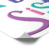 Beste Big Sister Poster (Hoek)