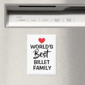 Beste Billet Familie Decoratie Magneet (Insitu (Vaatwasser))