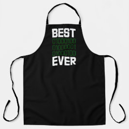 Beste binaire papa ooit programmeur BBQ Schort