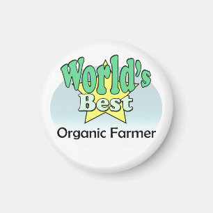 Beste biologische boer ter wereld magneet