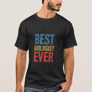 Beste Bioloog Ooit Echtgenote Echtgenoot Collega V T-shirt
