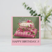 BESTE BIRTHDAY-KAART KAART (Staand voorkant)