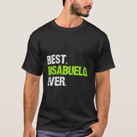 Beste Bisabuelo ooit T-shirt (Voorkant)