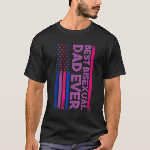 Beste biseksuele vader ooit biseksueel t-shirt