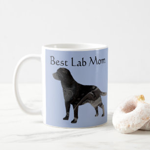 Beste Black Lab Mom Coffee Mok Pas Labrador aan