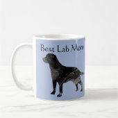 Beste Black Lab Mom Coffee Mok Pas Labrador aan (Links)