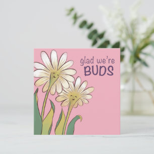 Beste Bloem Vrienden Valentijn Feestdagenkaart