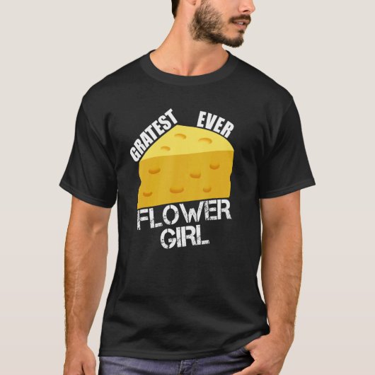 Beste Bloemenmeisje Ooit Bruiloftsfeest Spel T-shirt (Voorkant)
