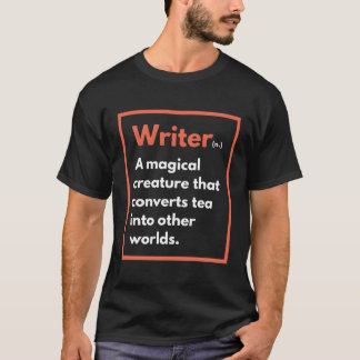 Beste Blogger Schrijver Grappig Schrijven Definiti T-shirt