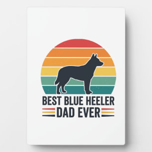 Beste Blue Heeler Vader Ooit Vintage Hond Vader De Fotoplaat