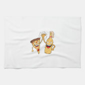 Beste Boeddies Pizza en Beer Theedoek (Horizontaal)