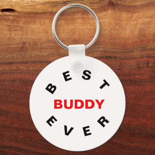 Beste boeddy Ever Sleutelhanger (Voorkant)