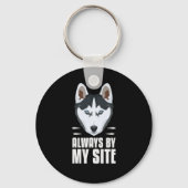 Beste boeddy, Husky Sleutelhanger (Voorkant)