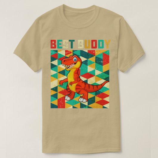 Beste Boeddy TRex TShirt Mannen Vrouwen Kinderen (Design voorkant)