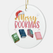 Beste boekwormen, Merry Bookmas! Keramisch Ornament (Links)