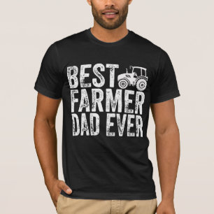 Beste boer papa ooit - Boeren papa T-shirt