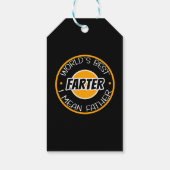 Beste boer ter wereld, bedoel ik vader cadeaulabel (Achterkant)