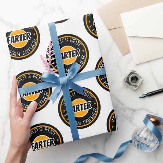 Beste boer ter wereld, bedoel ik vader cadeaupapier (Geschenken)