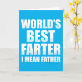 Beste boer ter wereld, bedoel ik vader kaart (Gele Bloem)