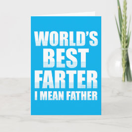 Beste boer ter wereld, bedoel ik vader kaart