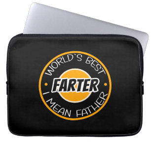 Beste boer ter wereld, bedoel ik vader laptop sleeve