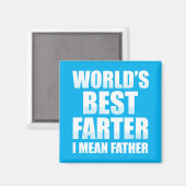 Beste boer ter wereld, bedoel ik vader magneet (Voorkant / Achterkant)