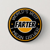 Beste boer ter wereld, bedoel ik vader ronde button 5,7 cm (Voorkant)