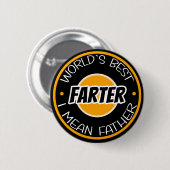 Beste boer ter wereld, bedoel ik vader ronde button 5,7 cm (Voorkant /achterkant)