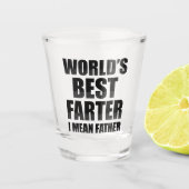 Beste boer ter wereld, bedoel ik vader shot glas (Voorkant)