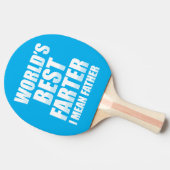 Beste boer ter wereld, bedoel ik vader tafeltennisbatje (Zijkant)