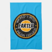 Beste boer ter wereld, bedoel ik vader theedoek (Verticaal)