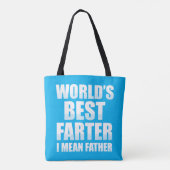Beste boer ter wereld, bedoel ik vader tote bag (Achterkant)