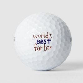 Beste boer ter wereld golfballen
