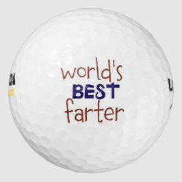 Beste boer ter wereld golfballen