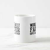 Beste boer ter wereld, ik bedoel vader koffiemok (Center)