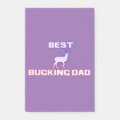 Beste bokkende vader post-it® notes (Voorkant)