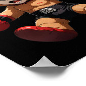 Beste Boksen Kunst voor Kinderen Mannen Vrouwen Ha Poster (Hoek)