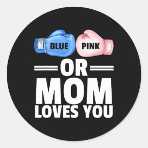 Beste Boksen Kunst voor Kinderen Mannen Vrouwen Ha Ronde Sticker