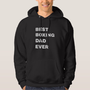 Beste boksende vader ooit hoodie