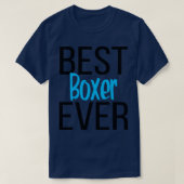Beste bokser ooit 1 t-shirt (Design voorkant)