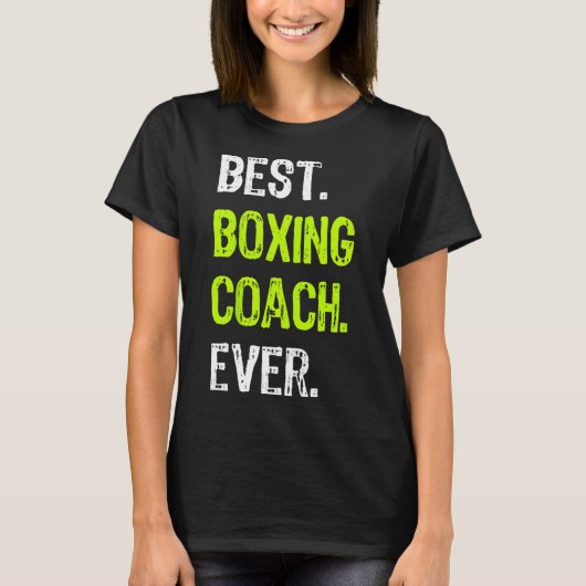 Beste Bokstrainer Ooit T-shirt (Voorkant)
