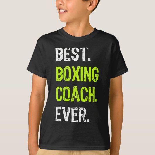 Beste Bokstrainer Ooit T-shirt (Voorkant)
