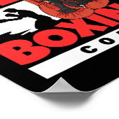 Beste Bokstrainer ter Wereld Boksklub Kickboksen B Poster (Hoek)