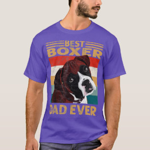 beste boksvader ooit bokser dog cadeaus pap t-shirt