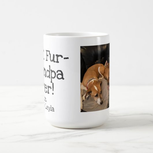 beste bont-opa ooit met afbeelding koffie-mok koffiemok (Center)