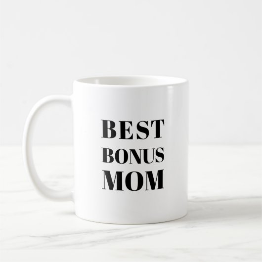 Beste Bonus Mam Moederdag of Verjaardag Koffie Mok (Links)