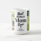 Beste BONUS MAM Ooit Custom 2 Foto Stap Mam Koffiemok (Center)