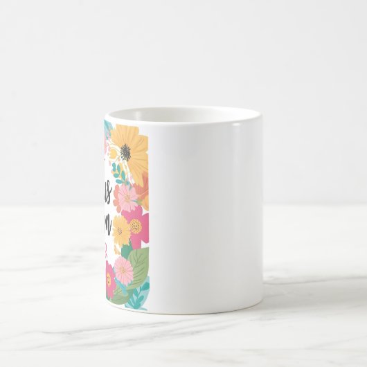 Beste Bonus Mama Ooit Mok - Bloemen Moederdag Gift (Center)