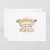 Beste Bonus Moeder Briefkaart (Voorkant / Achterkant)