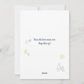 Beste Bonus Moeder Moederdag Stiefmoeder Aangepast Feestdagenkaart (Achterkant)